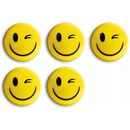 Magnesy do tablic óte umiechy 35mm (5szt.) GM302-SY5 TETIS