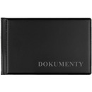 Ok�adka na dokumenty ma�a standard czarne OD-02 BIURFOL