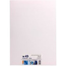 Karton wizyt&oacute;wkowy A4 KRESKA (20 arkuszy) W49 krateczka bia�a