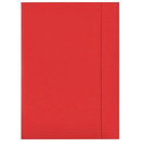 Teczka na dokumenty z gumk� A4 kartonowa czerwona 100553871 BANTEX
