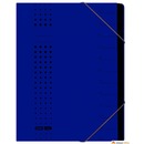 Teczka koresp.CHIC E42496 DB niebieska 1-12 kart.400001992