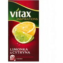 Herbata VITAX INSPIRATIONS (20 torebek*2g) Limonka & Cytryna zawieszka