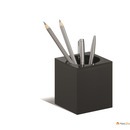 Przybornik 7722-01 czarny 75x75x90mm (D x S x W).Seria Cubo DURABLE