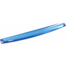 Podk�adka �elowa przed klawiatur� CRYSTAL niebieska 9113709 FELLOWES