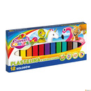 Plastelina 12 kolor&oacute;w kwadratowa Sweet Colours 91635 KOMA-PLAST