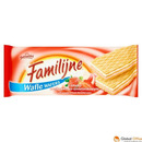 Wafle FAMILIJNE Truskawkowo-¶mietankowym 180g JUTRZENKA