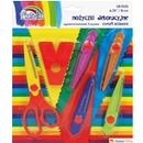 No�yczki GRAND 6, 25 GR-7625 15cm, 5 wzor&oacute;w ostrzy, blister 130-1674