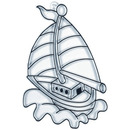 Szablon witra�owy ma�y mix 6 wzor&oacute;w 9820/6/1 KOH-I-NOOR