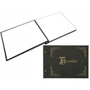 Kronika 345x255mm pozioma z�ocona czarna 1824-319-018 WARTA