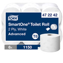 Tork SmartOne® - Papier toaletowy w roli, biay - Advanced