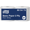 Tork - Czy�ciwo papierowe w roli do podstawowych zada�, bia�e - 400 m