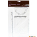 Zestaw geometryczny GR-032T, przezroczysty GRAND 130-1602