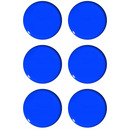 Magnesy do tablic niebieskie 20mm (6szt.) GM400-N6 TETIS