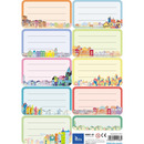 Naklejki na ksi��ki i zeszyty 9szt na arkuszu (25ark) KN001-05 TETIS