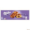 Ciastka MILKA CAKE&CHOC biszkoptowe z nadzieniem czekoladowym i kawakami czekolady 175g