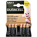 Bateria Duracell  AAA / LR03 |  Basic Duralock 6 szt