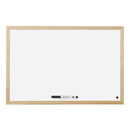 Tablica sucho�cieralna BI-OFFICE, 60x45cm, rama drewniana