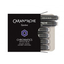 Naboje CARAN D'ACHE Chromatics Idyllic Blue, 6szt., niebieskie
