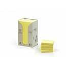 Bloczek samoprzylepny ekologiczny POST-IT® (653-1T), 38x51mm, 24x100 kart., óty