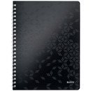 Ko�onotatnik LEITZ WOW A4 80k PP kratka czarny 46380095