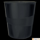 Kosz na �mieci 15L Leitz WOW, czarny 52781095