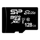 SILICON POWER Karta Pamici Micro SDXC 128GB Class 10 Elite UHS-1 +Adapter [Towar z magazynu zewntrznego (na specjalne zamwienie). Towar nie podlega zwrotowi. Czas oczekiwania do 5 dni roboczych.]