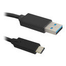 QOLTEC 50493 Qoltec Kabel USB 3.1 typ C mski USB 3.0 A mski 1.8m [Towar z magazynu zewntrznego (na specjalne zamwienie). Towar nie podlega zwrotowi. Czas oczekiwania do 5 dni roboczych.]