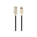 GEMBIRD CC-USB2R-AMLM-2M Gembird Kabel Premium USB do 8-pin (metalowe wtyki, kabel gumowany) 2m, czarny [Towar z magazynu zewntrznego (na specjalne zamwienie). Towar nie podlega zwrotowi. Czas oczekiwania do 5 dni roboczych.]