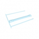 Fellowes klipsy do spinania dokument&oacute;w | jansoniebieski | 20szt