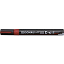 Marker olejowy DONAU D-Oil, okrgy, 2,8mm, czerwony