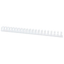 Grzbiety do bindowania OFFICE PRODUCTS, A4, 25mm (240 kartek), 50 szt., bia�e