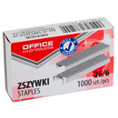 Zszywki OFFICE PRODUCTS, 26/6, 1000szt.