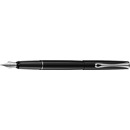 Pi&oacute;ro wieczne DIPLOMAT Esteem, F, czarne/srebrne
