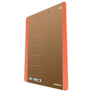 Clipboard DONAU Life, karton, A4, z klipsem, pomara�czowy