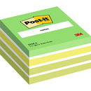 Kostka samoprzylepna POST-IT&reg; (2028-G), 76x76mm, 1x450 kart., zielona