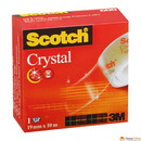 Tama biurowa SCOTCH_ Crystal Clear (600), transparentna, 19mm, 10m (X)