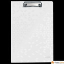 Deska z klipem i okładką Leitz WOW, biała 41990001