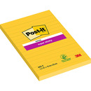 Karteczki samoprzylepne POST-IT&reg; Super Sticky (660-S), 102x152mm, 1x75 kart., �&oacute;�te
