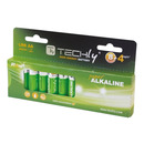 TECHLY 306981 Techly Baterie alkaliczne 1.5V AA LR6 12 sztuk