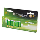 TECHLY Baterie alkaliczne 1.5V AA LR6 12 sztuk [Towar z magazynu zewntrznego (na specjalne zamwienie). Towar nie podlega zwrotowi. Czas oczekiwania do 5 dni roboczych.]