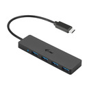 ITEC C31HUB404 i-tec USB C Slim 4-port HUB pasywny - Czarny 4x USB 3.0