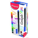 Cienkopis Graph Peps Deco 10 szt etui pud. z zaw. 749050 MAPED