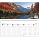 Kalendarz biurkowy poziomy 2026 0405-0902-99 Panta Plast