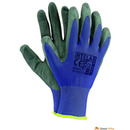 R�kawice powlekane niebiesko-szary rozmiar 9 RTELA