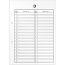 Przek�adki do akt osobowych D Wk�ad do segregatora 10 arkuszy DRU-055D BIURFOL