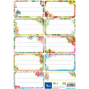 Naklejki na ksi��ki i zeszyty 9szt na arkuszu (25ark) KN001-10 TETIS