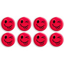 Magnesy do tablic czerwone j�zyczki 20mm/8 GM300-TC8 TETIS