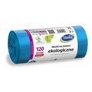 Worki na �mieci STELLA, &nbsp;ekologiczne, &nbsp;120 l, &nbsp;25 szt., niebieski