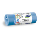 Worki z uszami STELLA, do segregacji odpad&oacute;w papierowych, 60 l, 14 szt., niebieskie, niebieski