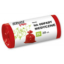 Worki na odpady medyczne STELLA, LDPE, 35 l, 20 szt